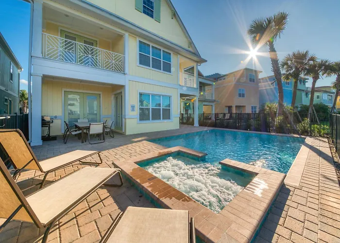 Sandcastles Sunshine Cottage With Private Pool Near Disney With Margaritaville Resort Island H20 Access - 8025Su