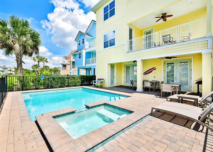 Sunrise Cottage With Private Pool Near Disney With Margaritaville Resort Island H2O Access - 8017Su