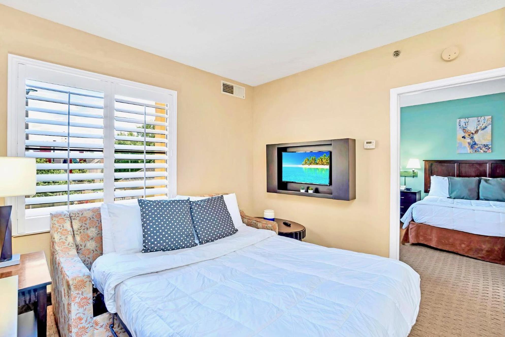 Apartment Modern 2 Queen Beds 1br - Near Orlando