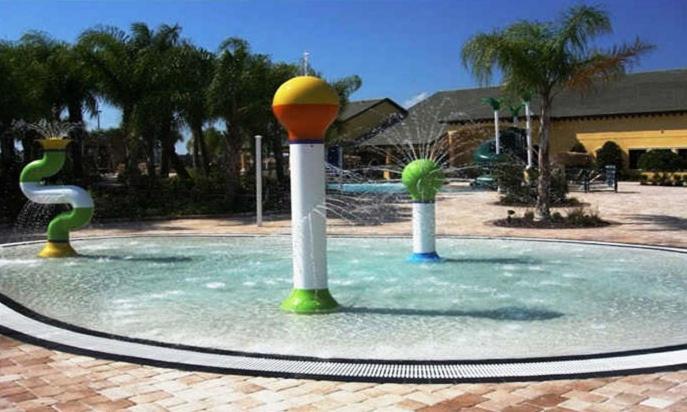 Paradise Palms- 5 Bed Townhome W/splashpool-3217pp Villa *