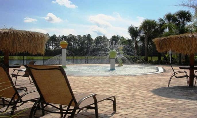 Paradise Palms-4 Bed Townhouse W/splashpool-3603pp Villa Orlando